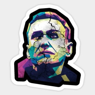 retro Alexei Navalny wpap Sticker